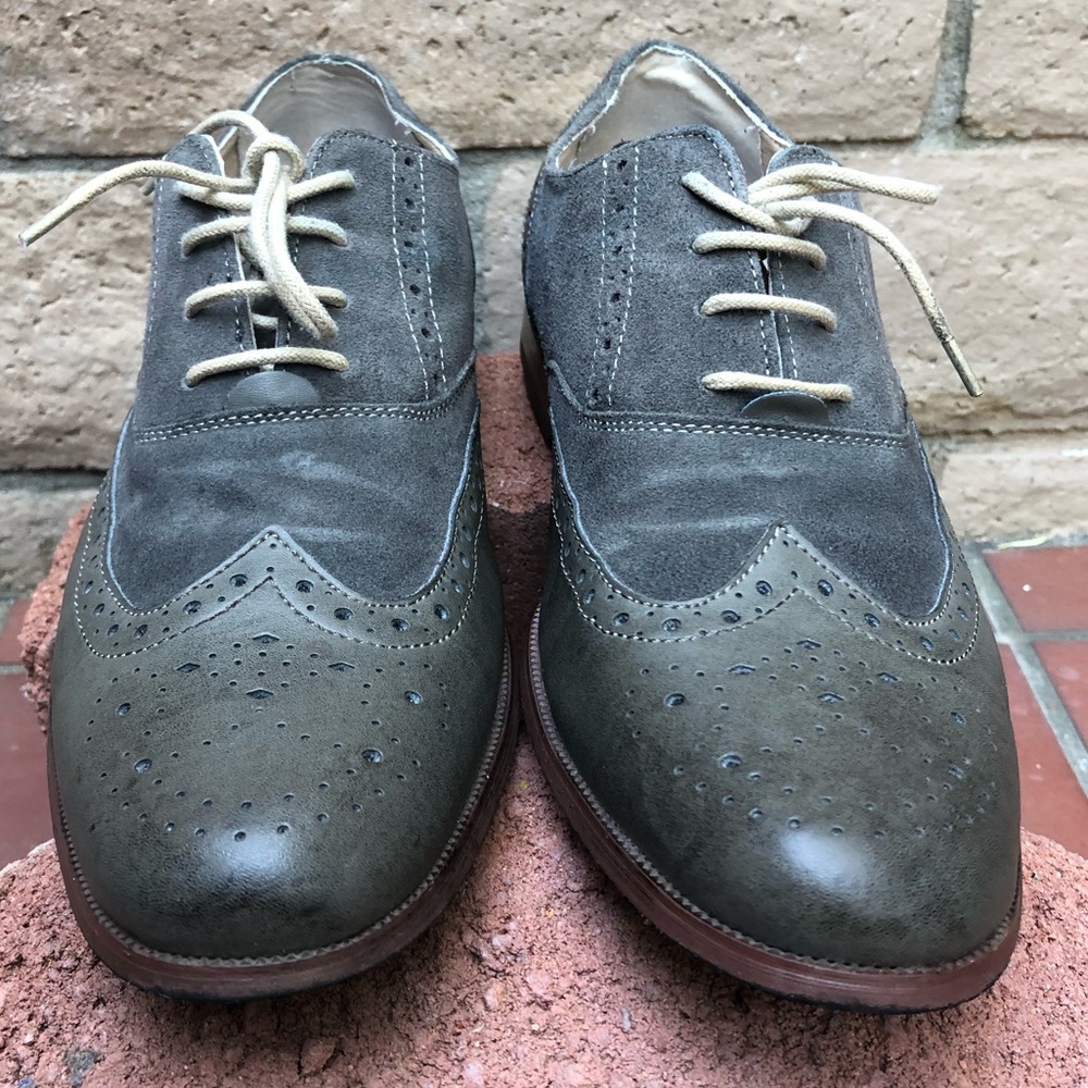 Original Penguin Wingtip Leather/Suede Size 10